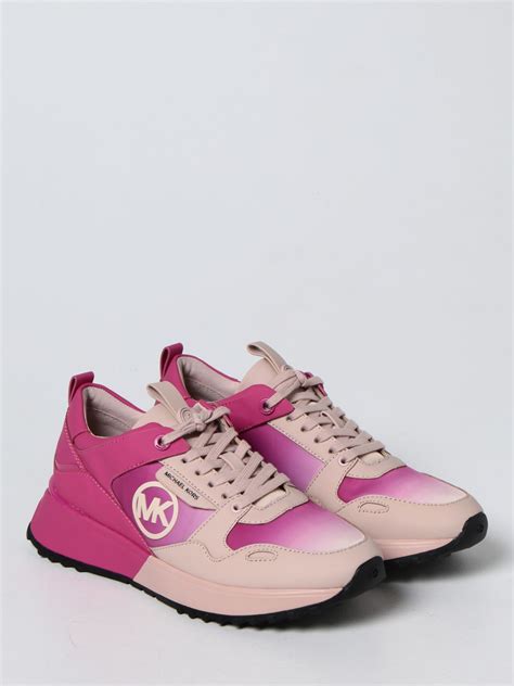 michael kors sneakers rosa usa|michael kors pink sneakers women.